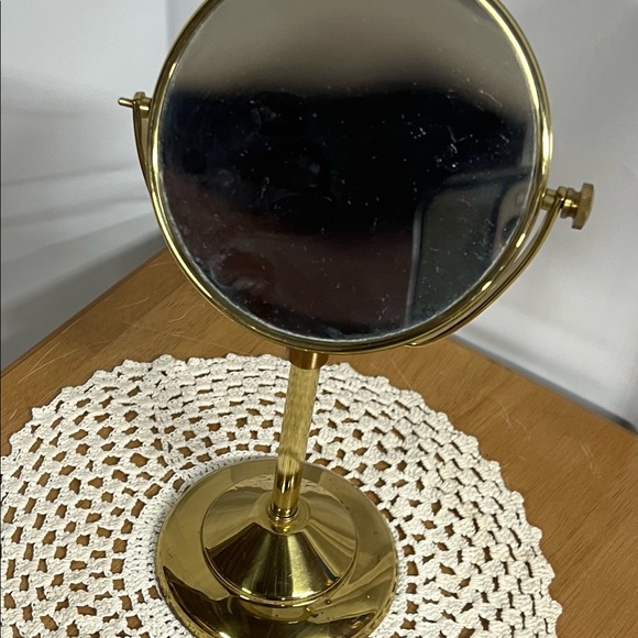 Accents Vintage Brass Twoway Vanity Makeup Mirror Poshmark